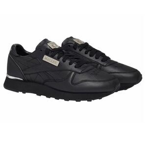 Mallet Mens Classic Leather Sneakers / Black